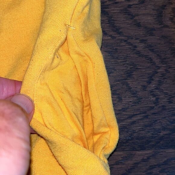 Pink Big Gold & Black letters women’s Pittsburgh Steelers Colors Sweatshirt L - Picture 2 of 6